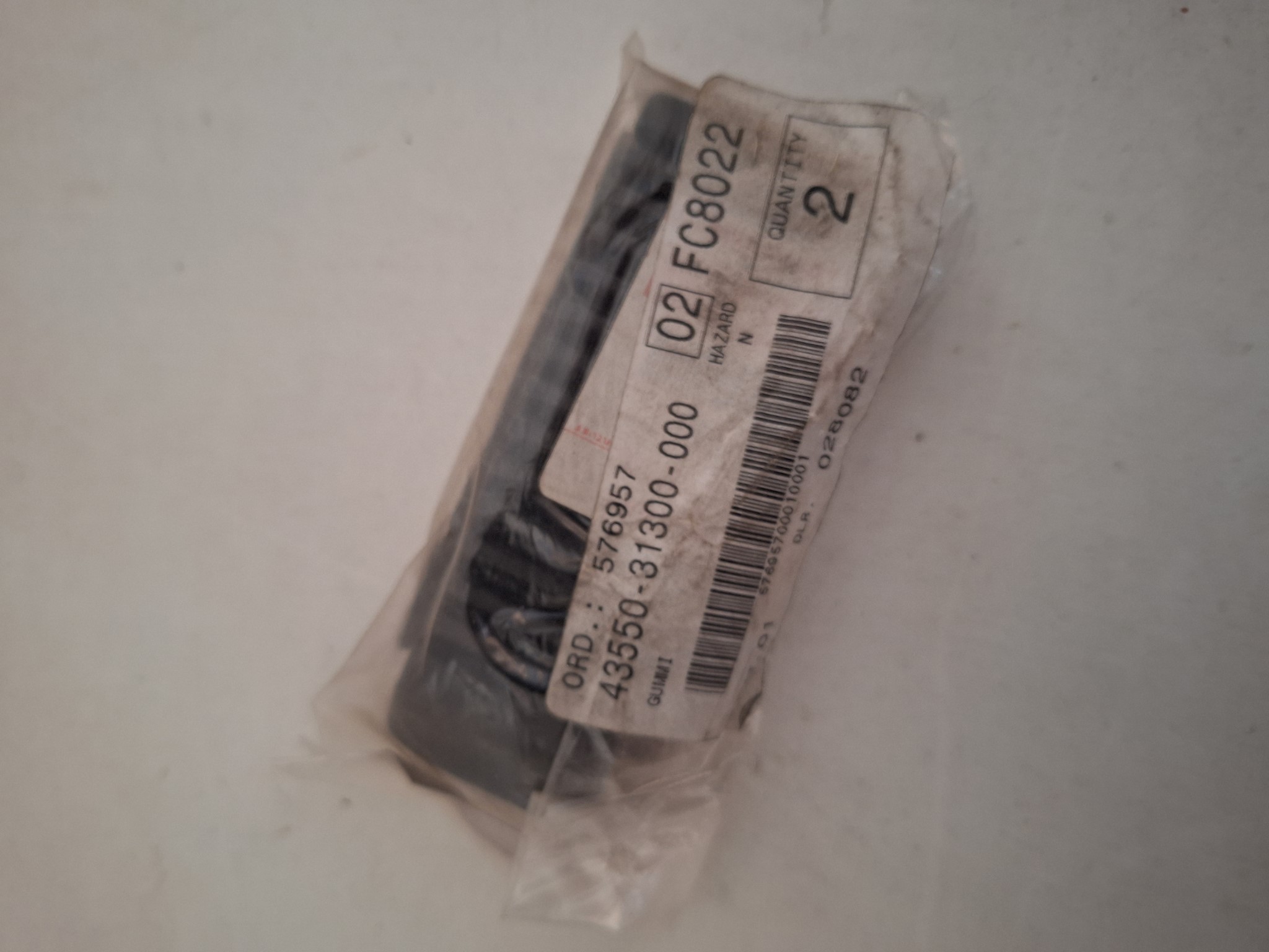 Picture of SUZUKI  GUMMI  43550-31300